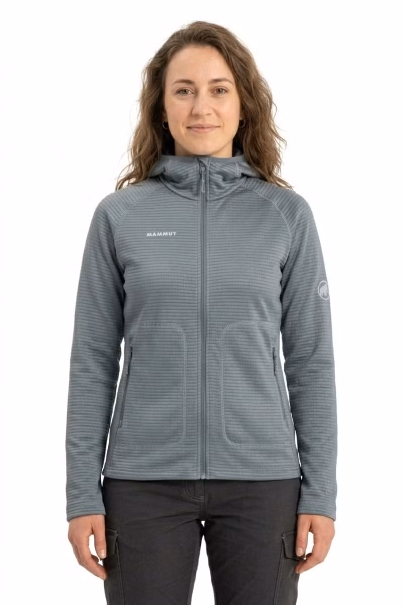 BLUZA CRAG ML HOODED WOMEN-STRATA