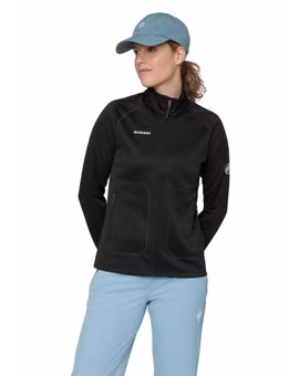 BLUZA CRAG ML WOMEN-BLACK