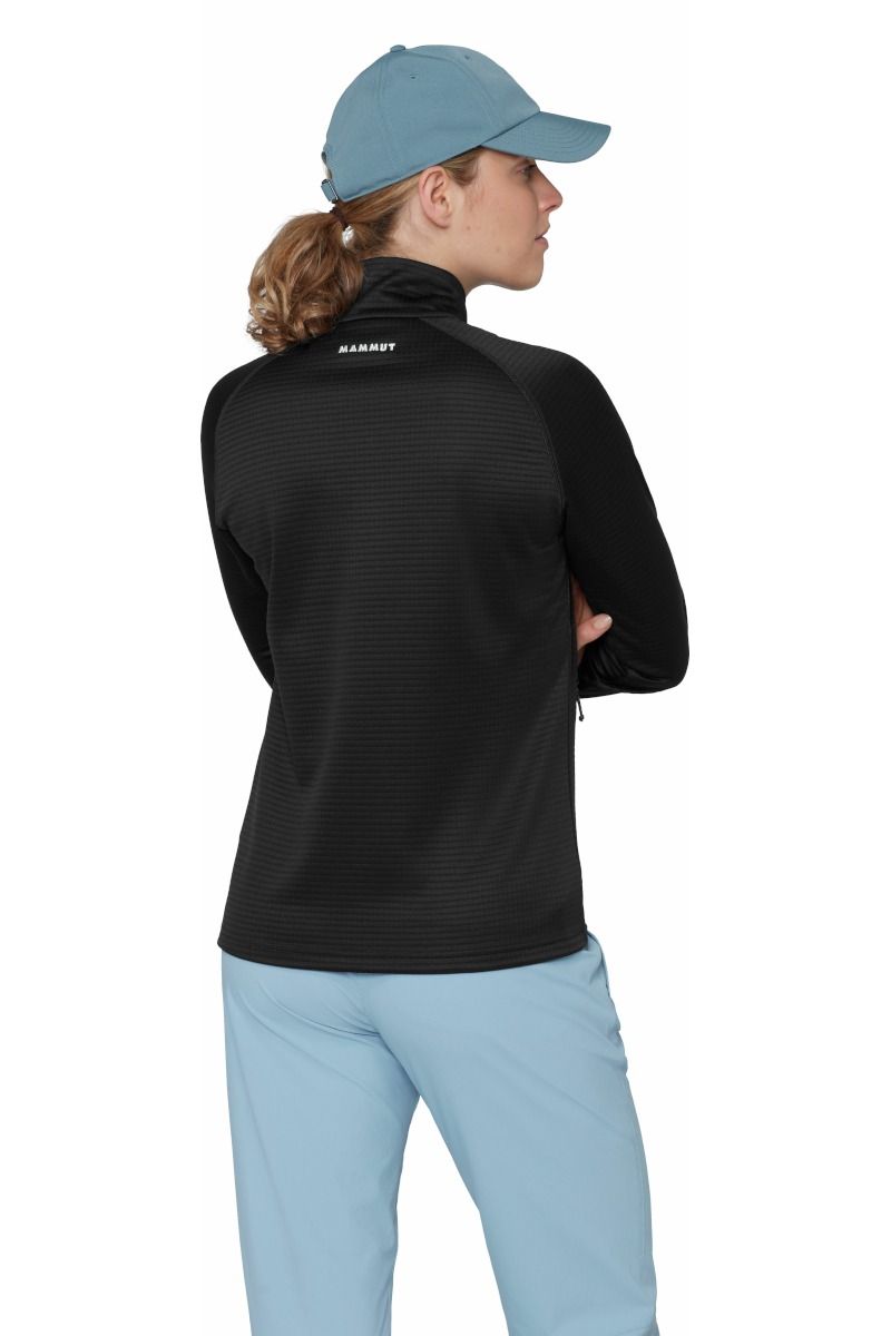 BLUZA CRAG ML WOMEN-BLACK