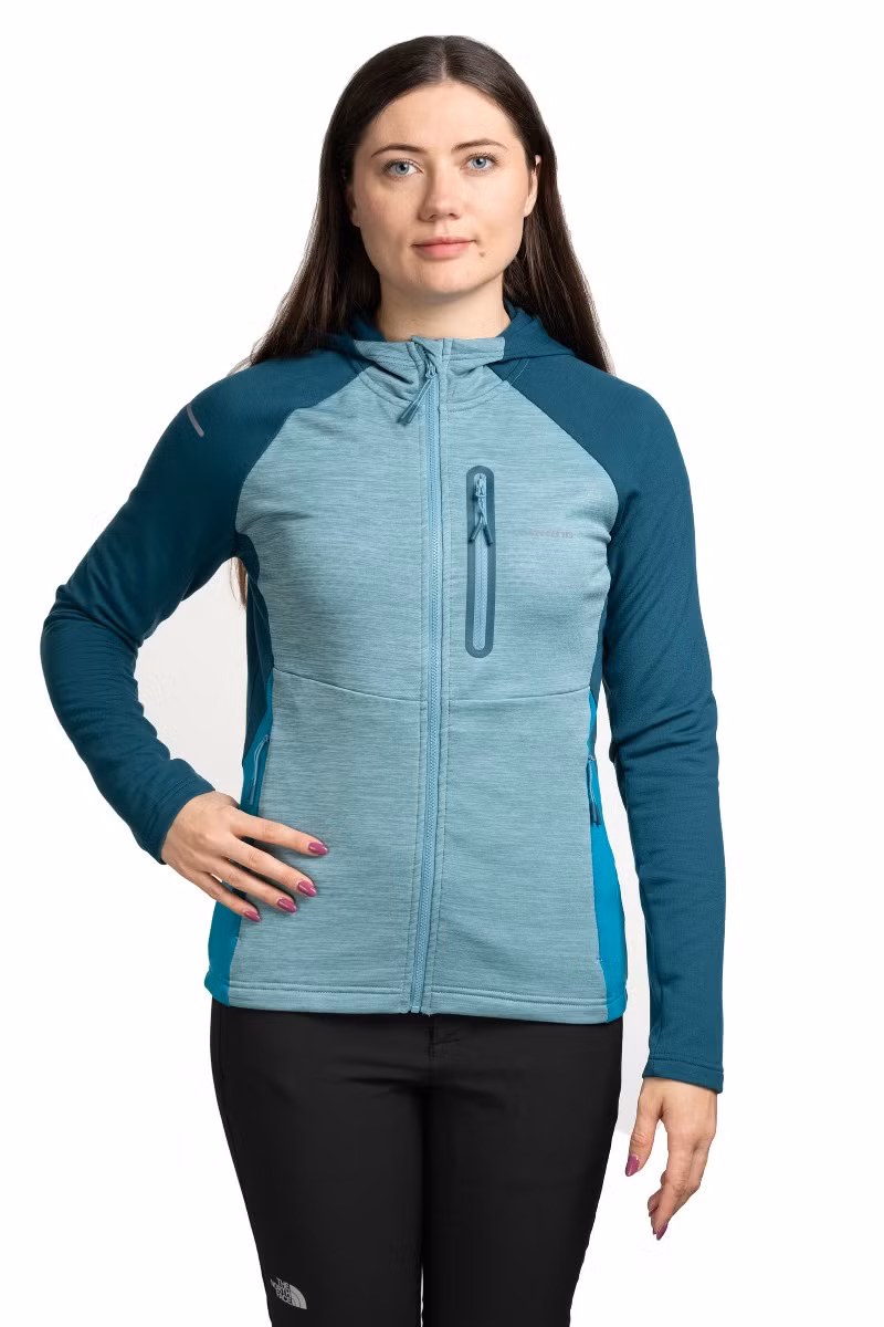 BLUZA DELMORE WOMEN-TURQUISE