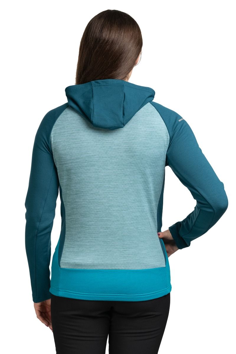 BLUZA DELMORE WOMEN-TURQUISE