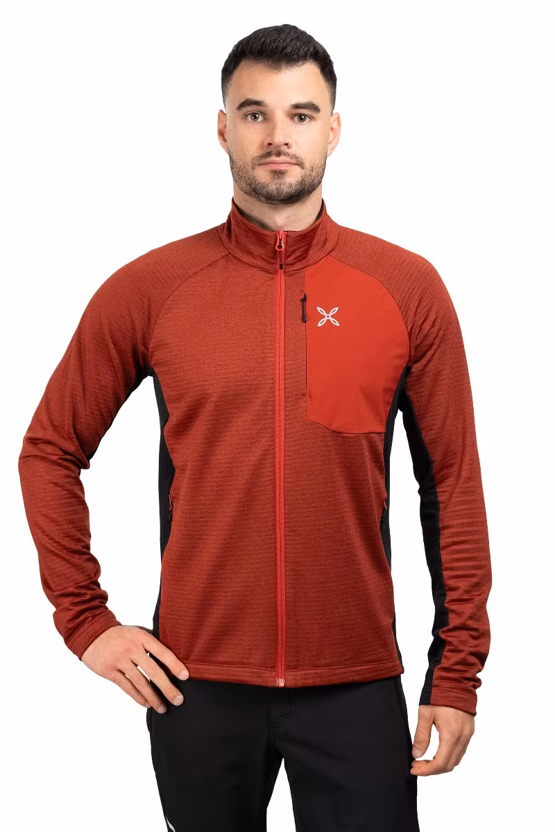 BLUZA DOLOMITI MAGLIA-TOBACCO