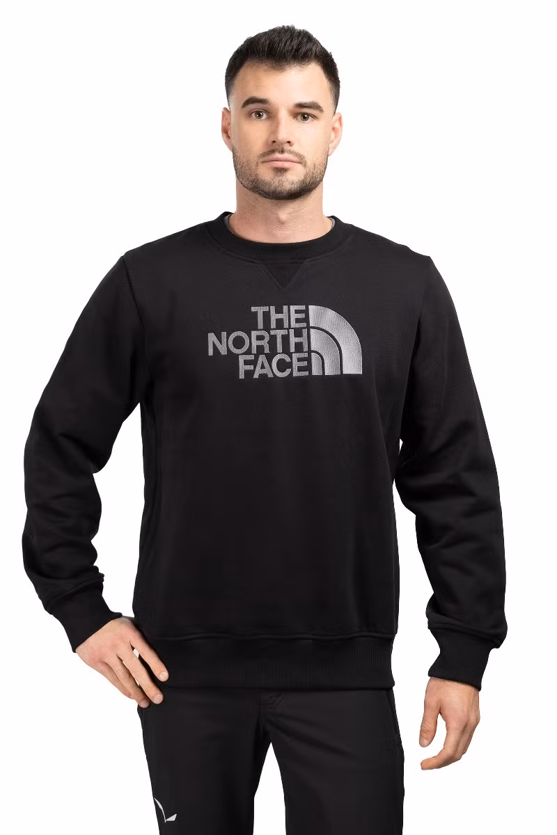 BLUZA DREW PEAK CREW-TNF BLACK