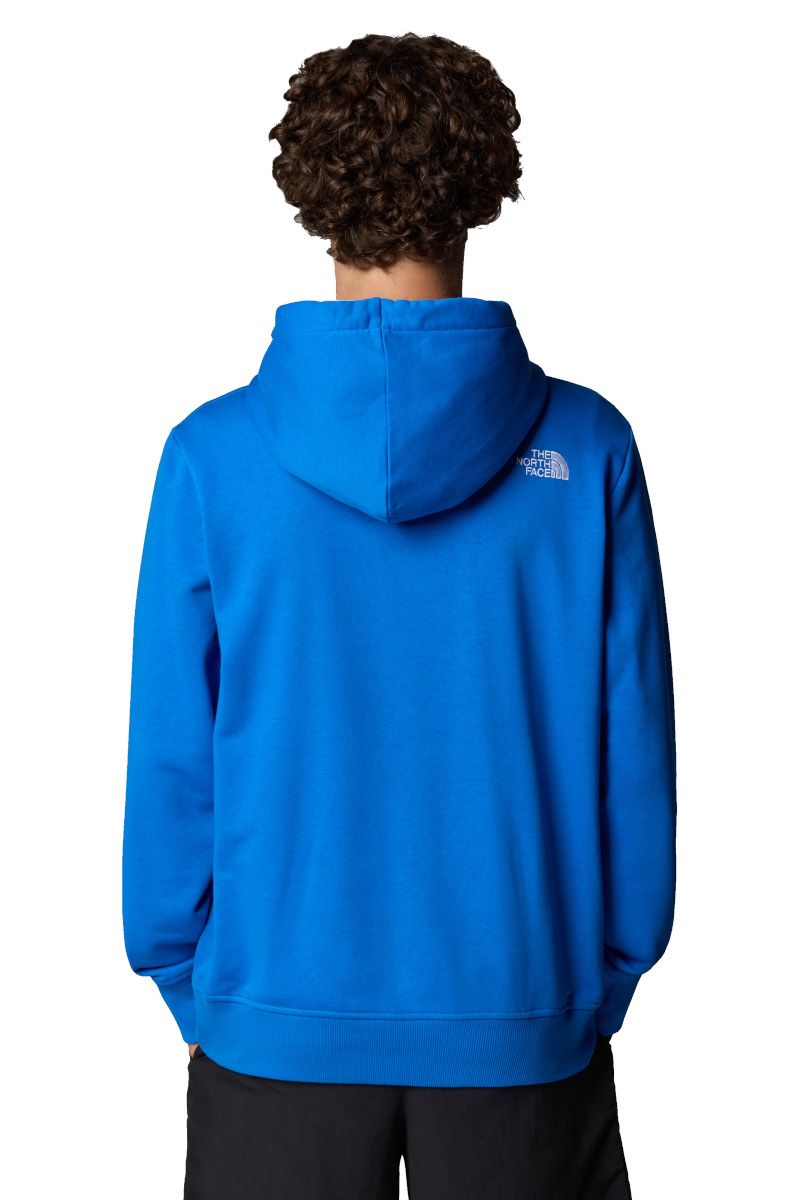 BLUZA DREW PEAK LIGHT HOODIE-HERO BLUE-TNF WHITE