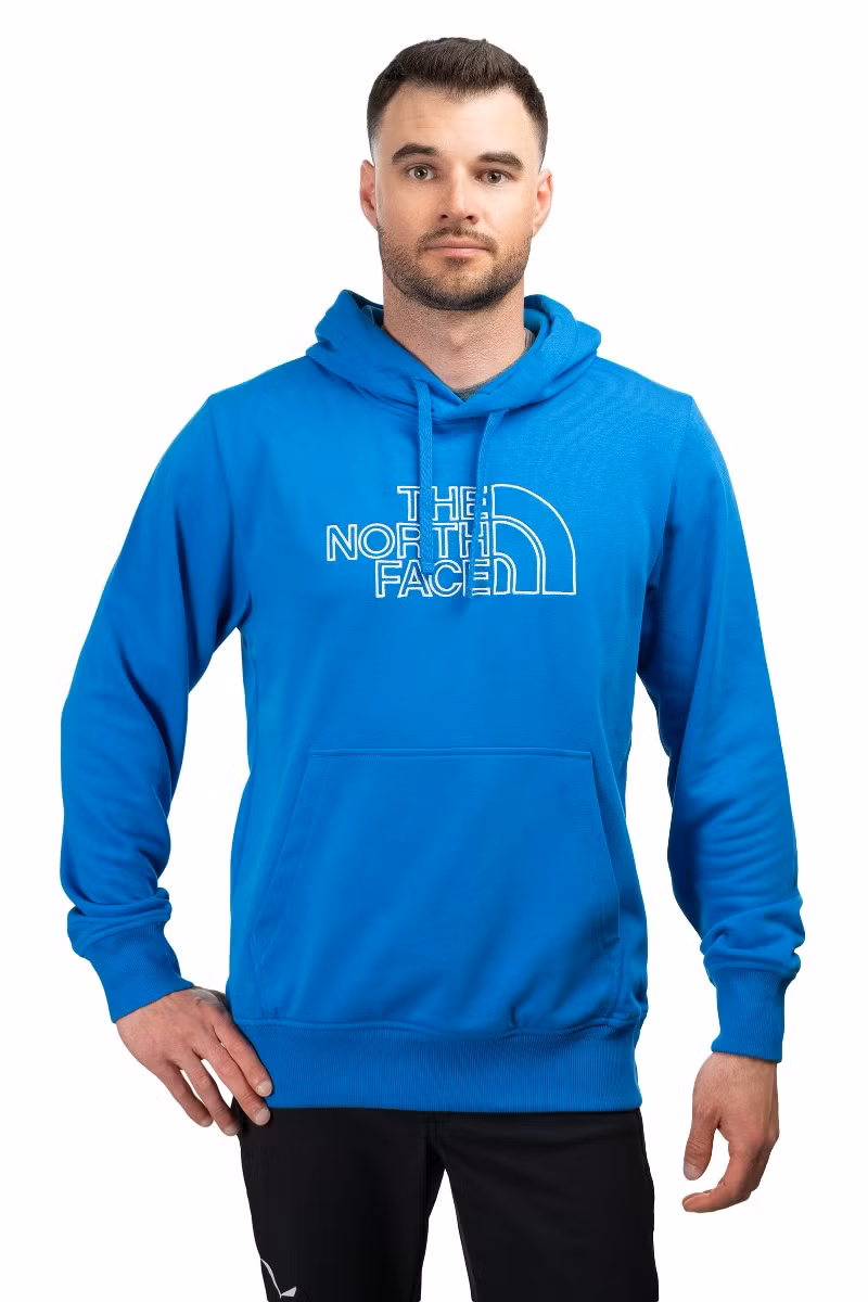 BLUZA DREW PEAK LIGHT HOODIE-HERO BLUE-TNF WHITE