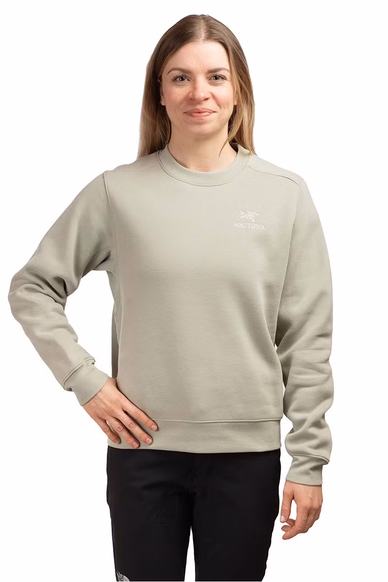 BLUZA EMBLEM FLEECE CREW WOMEN-HABITAT