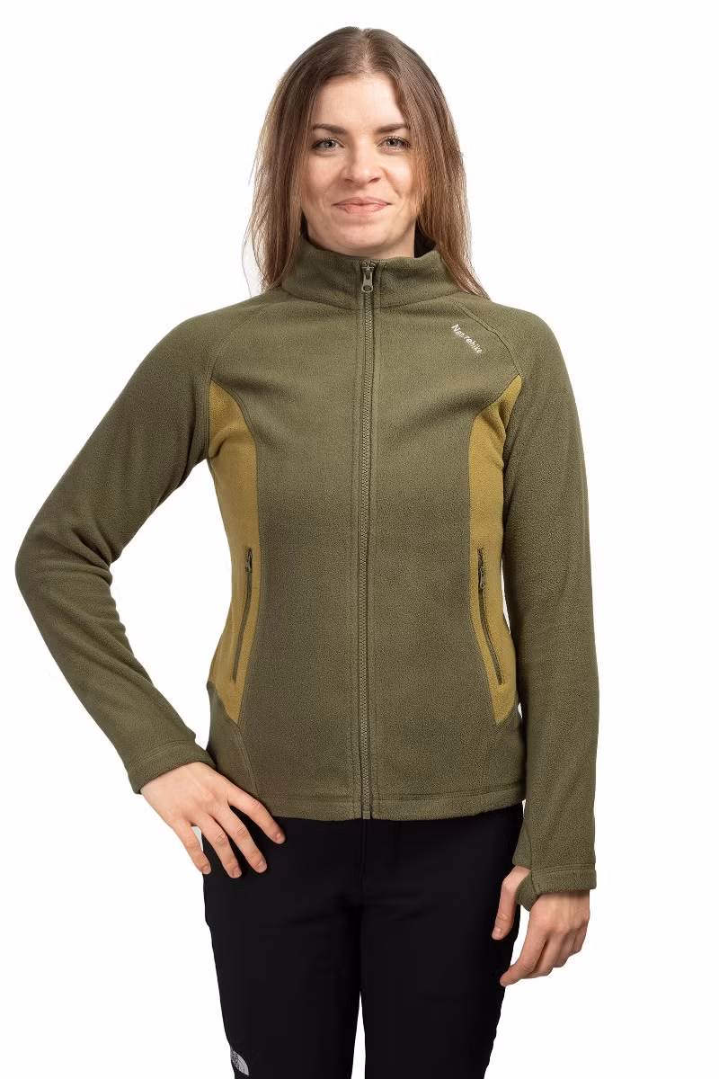 BLUZA FLEECE WOMEN CYY2441FS060-GREEN