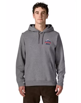 BLUZA GREAT WAVES UPRISAL HOODY-GRAVEL HEATHER
