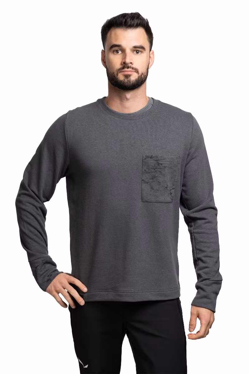 BLUZA LAVAREDO HEMP PULLOVER-BLACK OUT