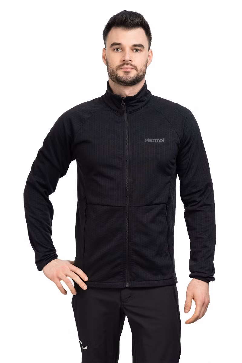 BLUZA LECONTE FLEECE-BLACK