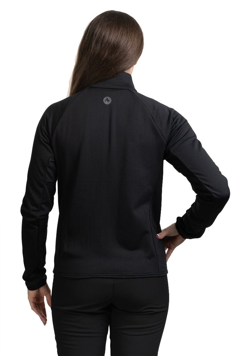 BLUZA LECONTE FLEECE JACKET WOMEN-BLACK