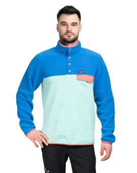 BLUZA LIGHTWEIGHT SYNCH SNAP-T PULLOVER-EARLY TEAL