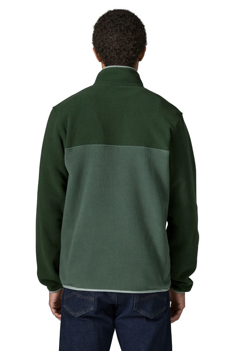 BLUZA LIGHTWEIGHT SYNCHILLA SNAP-T PULLOVER-CANOPY GREEN