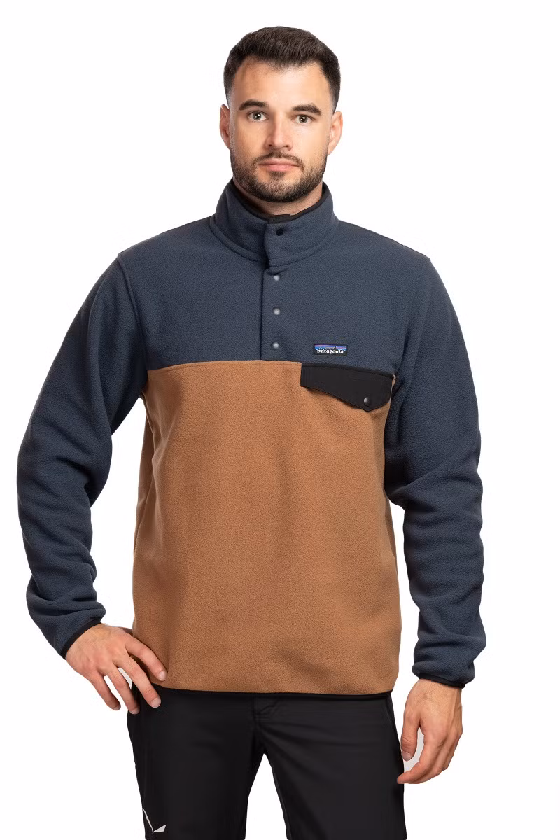 BLUZA LIGHTWEIGHT SYNCHILLA SNAP-T PULLOVER-DEER BROWN