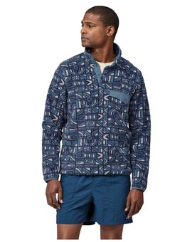 BLUZA LIGHTWEIGHT SYNCHILLA SNAP-T PULLOVER-NEW VISIONS-NEW NAVY
