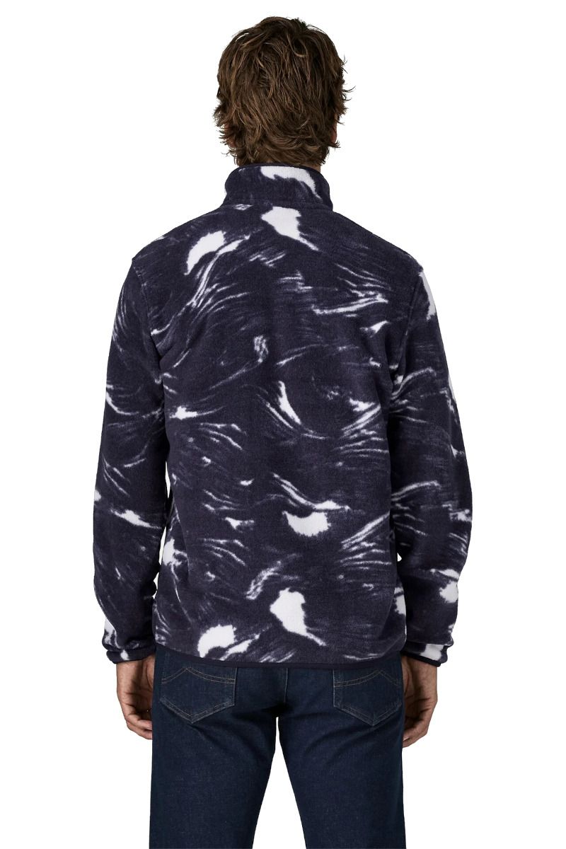 BLUZA LIGHTWEIGHT SYNCHILLA SNAP-T PULLOVER-POLAR BREEZE-SUNKEN BLUE
