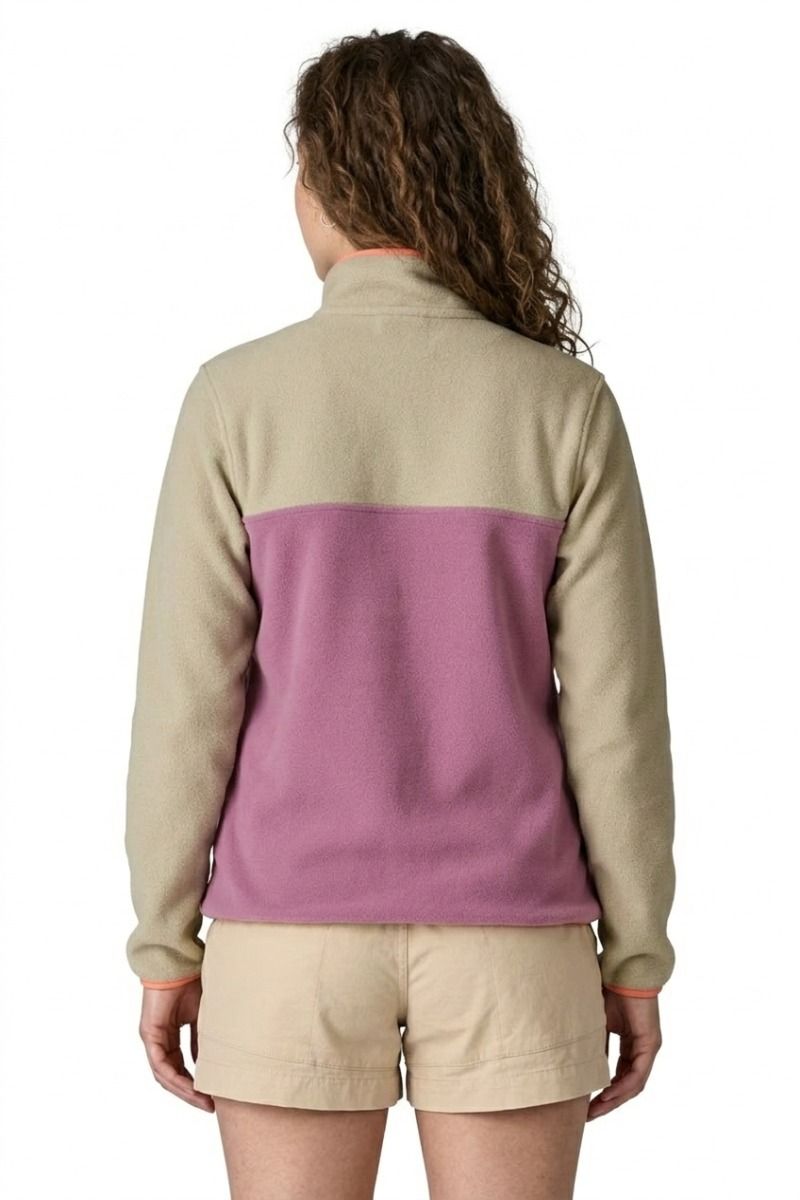 BLUZA LIGHTWEIGHT SYNCHILLA SNAP-T PULLOVER WOMEN-LIGHT VIOLET