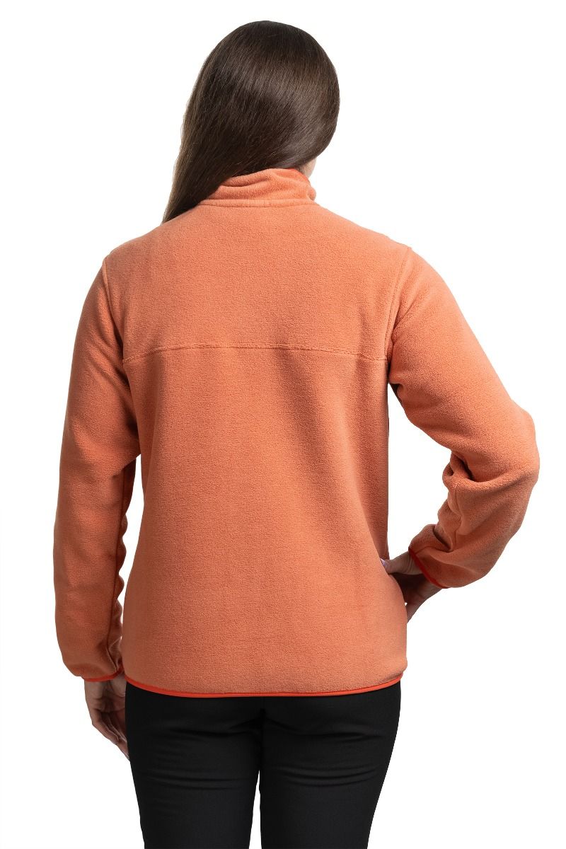 BLUZA LIGHTWEIGHT SYNCHILLA SNAP-T PULLOVER WOMEN-SIENNA CLAY