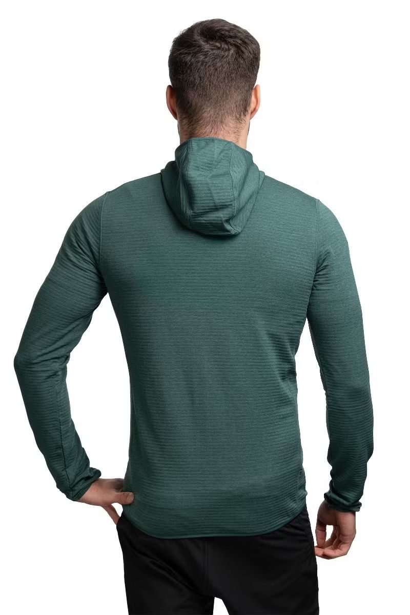 BLUZA LUMIKO HOODED-FERN-OMBRE