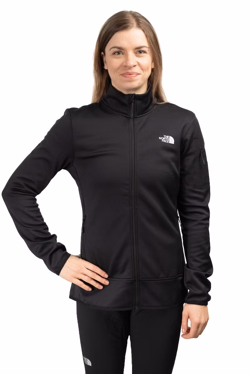BLUZA MISTYESCAPE FLEECE WOMEN-TNF BLACK-TNF BLACK