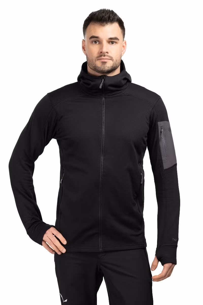 BLUZA MODULUS HOODY-BLACK