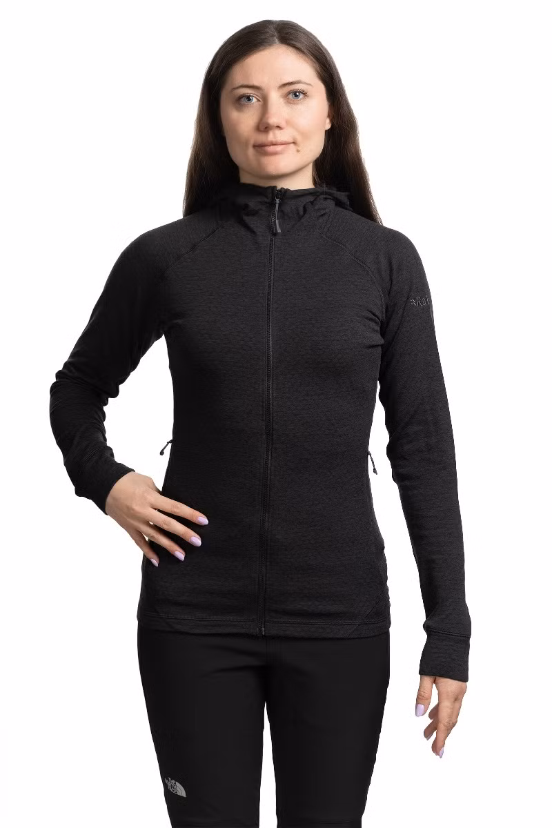 BLUZA NEXUS HOODY WOMEN-BLACK