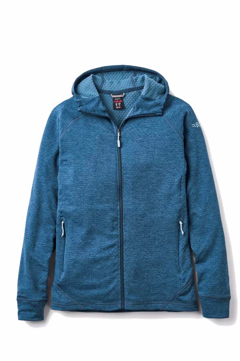 BLUZA NEXUS HOODY WOMEN-TEMPEST BLUE