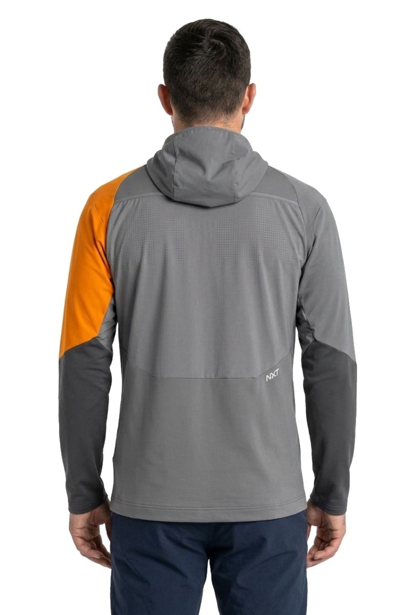 BLUZA NXT HYB 1/2 ZIP TEE-QUIET SHADE-4210