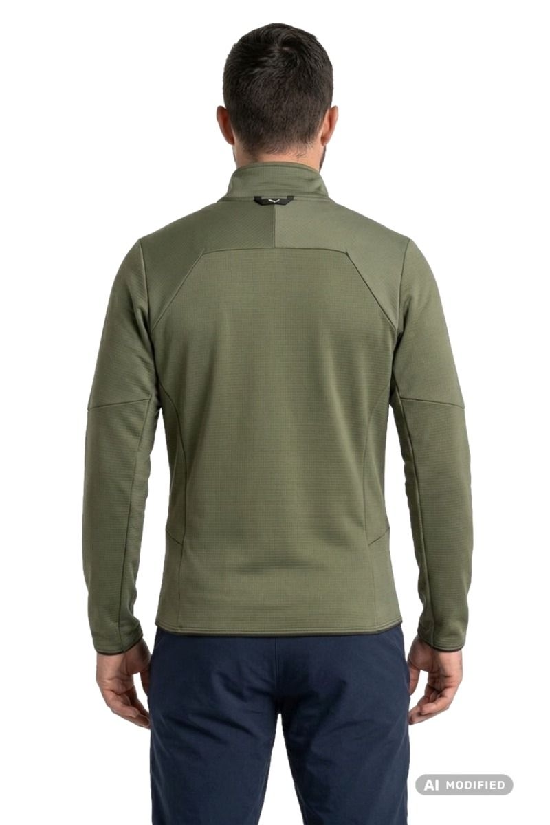 BLUZA ORTLES FLEECE FZ-FADED GREEN