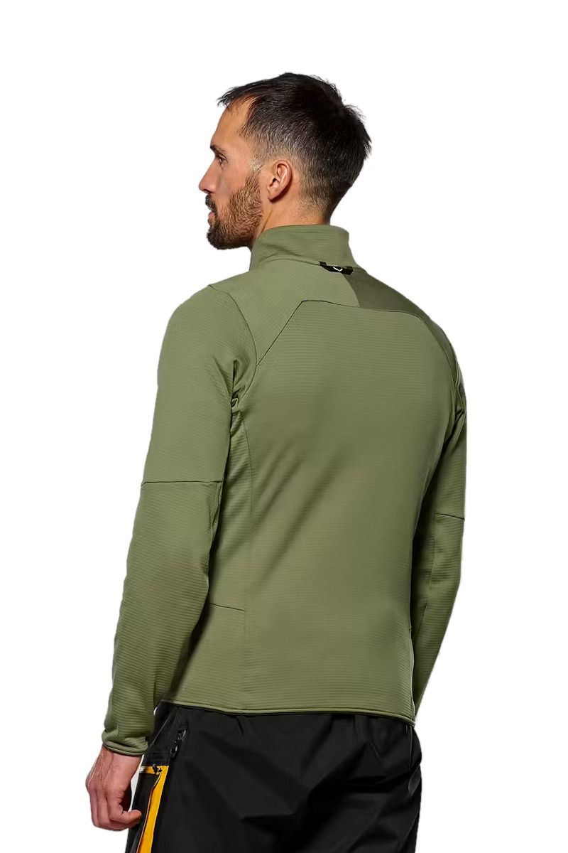 BLUZA ORTLES FLEECE FZ-FADED GREEN