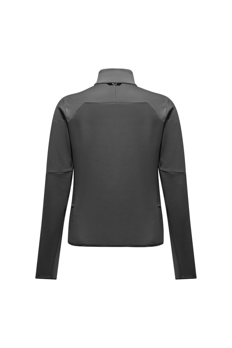 BLUZA ORTLES FLEECE FZ WOMEN-ONYX-0910
