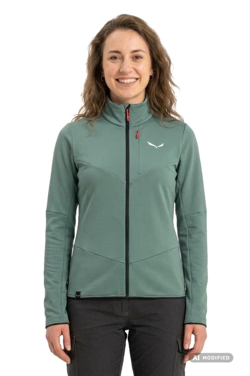 BLUZA ORTLES FLEECE FZ WOMEN-WILLOW
