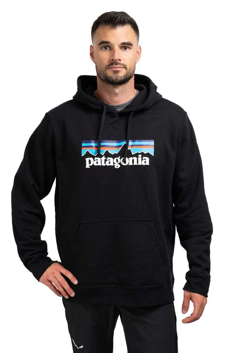 BLUZA P-6 LOGO UPRISAL HOODY-BLACK