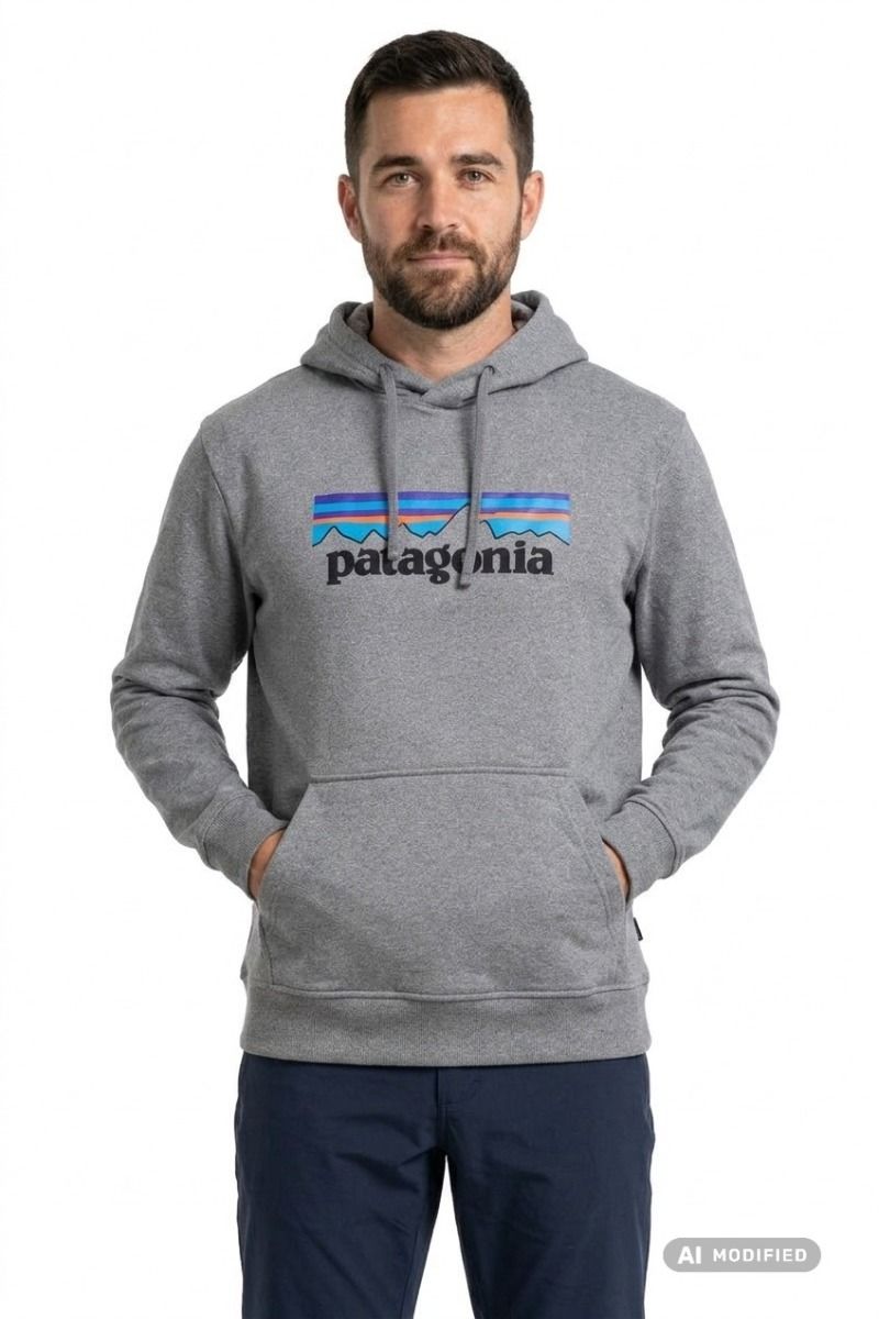 BLUZA P-6 LOGO UPRISAL HOODY-GRAVEL HEATHER