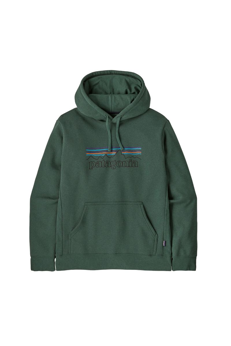 BLUZA P-6 LOGO UPRISAL HOODY-P-6 OUTLINE-CANOPY GREEN