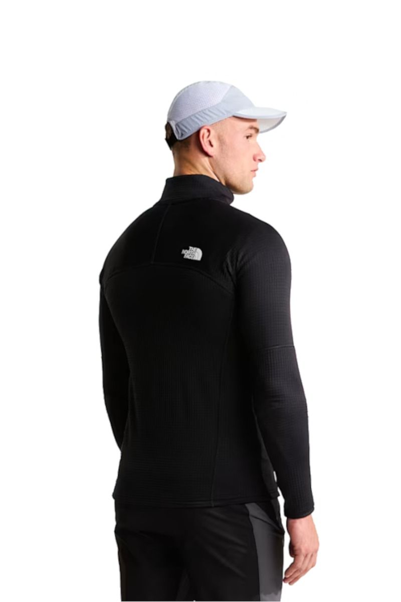 BLUZA POLARTEC POWERGRID STORMGAP JACKET-TNF BLACK