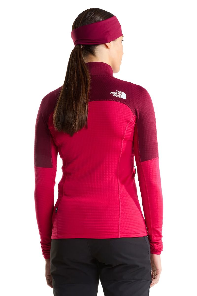 BLUZA POLARTEC STORMGAP WOMEN-LALI GURAN-BURGUNDY CRUSH