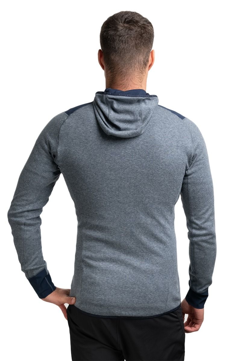 BLUZA PUEZ 2 DRY LS HOOD FULL ZIP TEE-NAVY BLAZER-0910