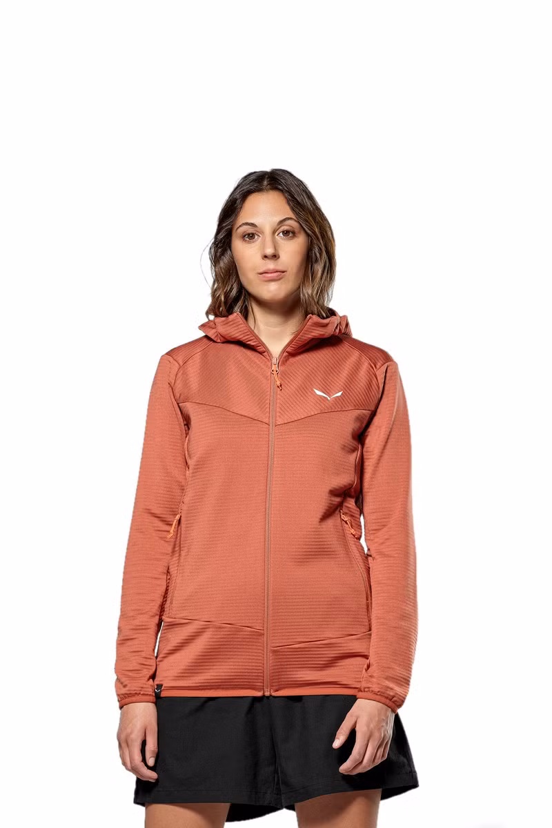 BLUZA PUEZ ALTAVIA PL HD WOMEN-ETRUSCAN RED