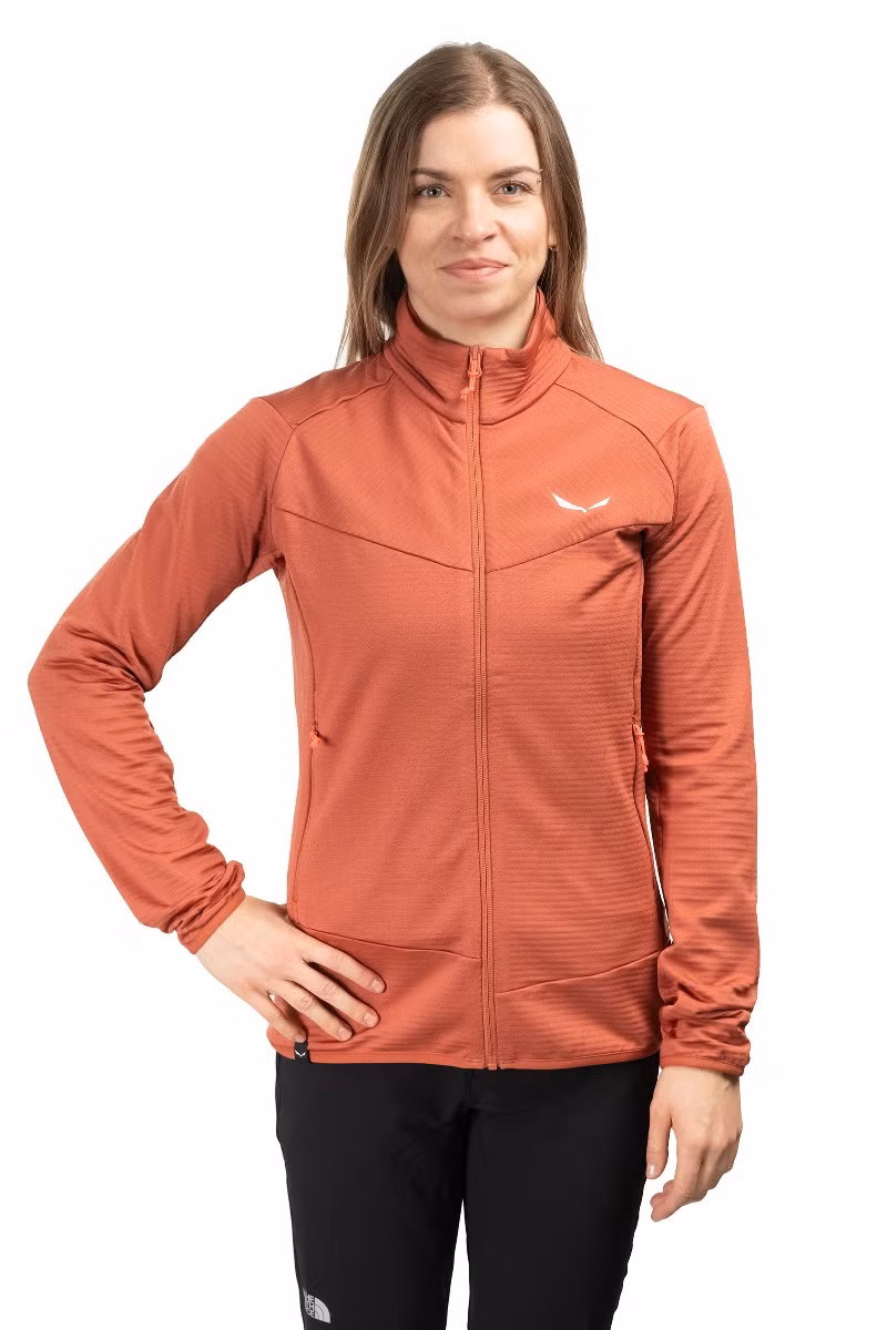 BLUZA PUEZ ALTAVIA PL WOMEN-ETRUSCAN RED