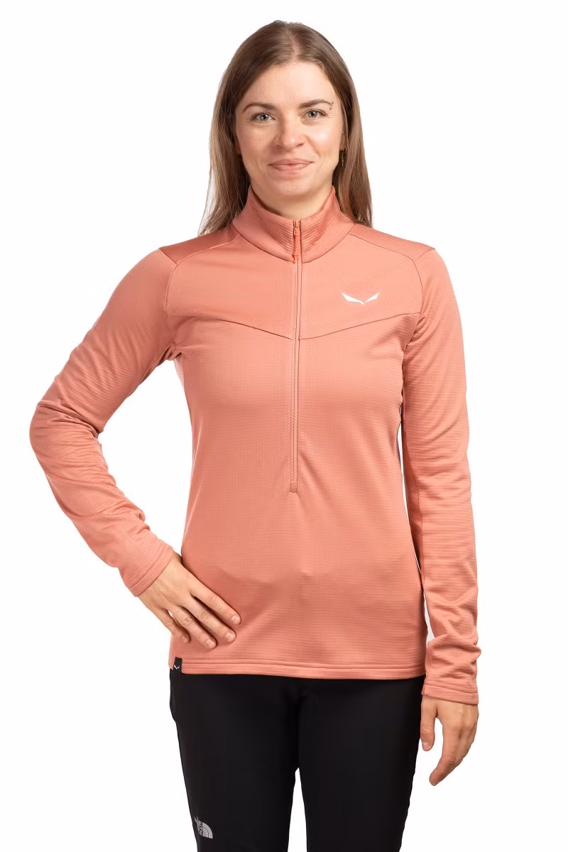 BLUZA PUEZ CAMMINO PL HZ WOMEN-DESERT PINK