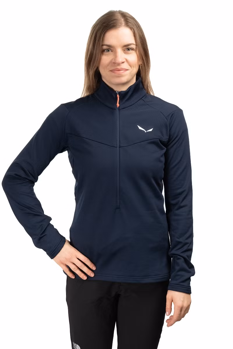 BLUZA PUEZ CAMMINO PL HZ WOMEN-NAVY BLAZER