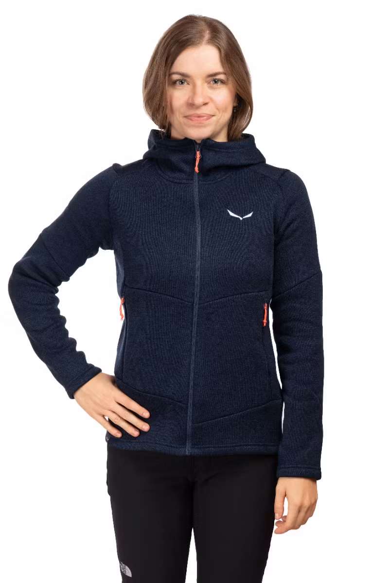 BLUZA PUEZ ROCCA PL HOODED WOMEN-NAVY BLAZER