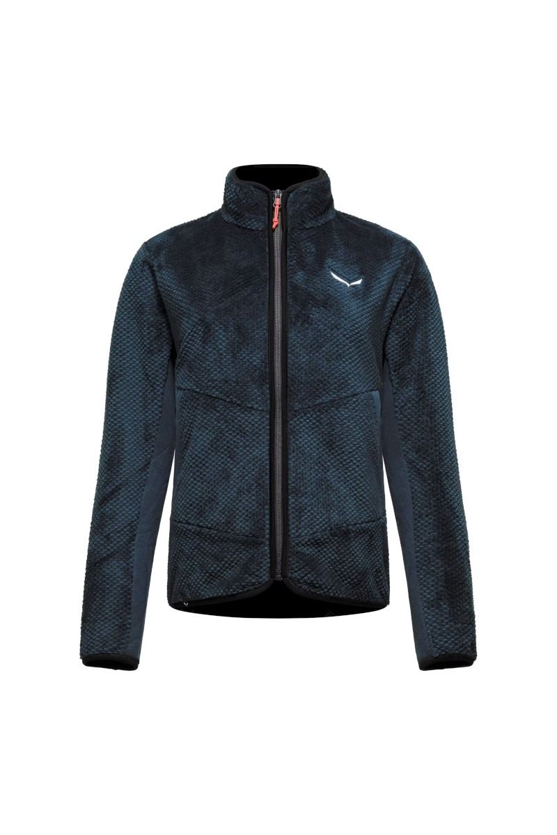 BLUZA PUEZ WARM FZ WOMEN-BLUEBERRY