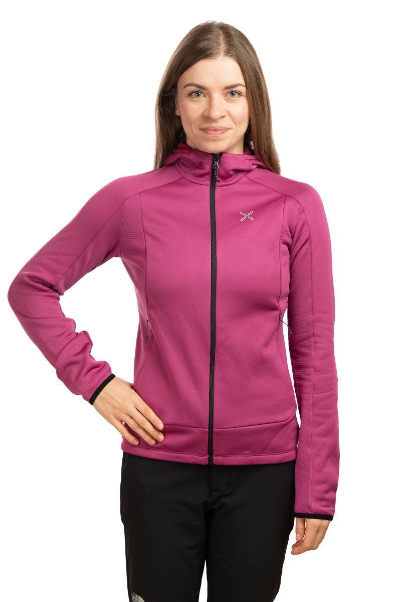 BLUZA PULSE HOODED MAGLIA WOMAN-BATON ROUGE