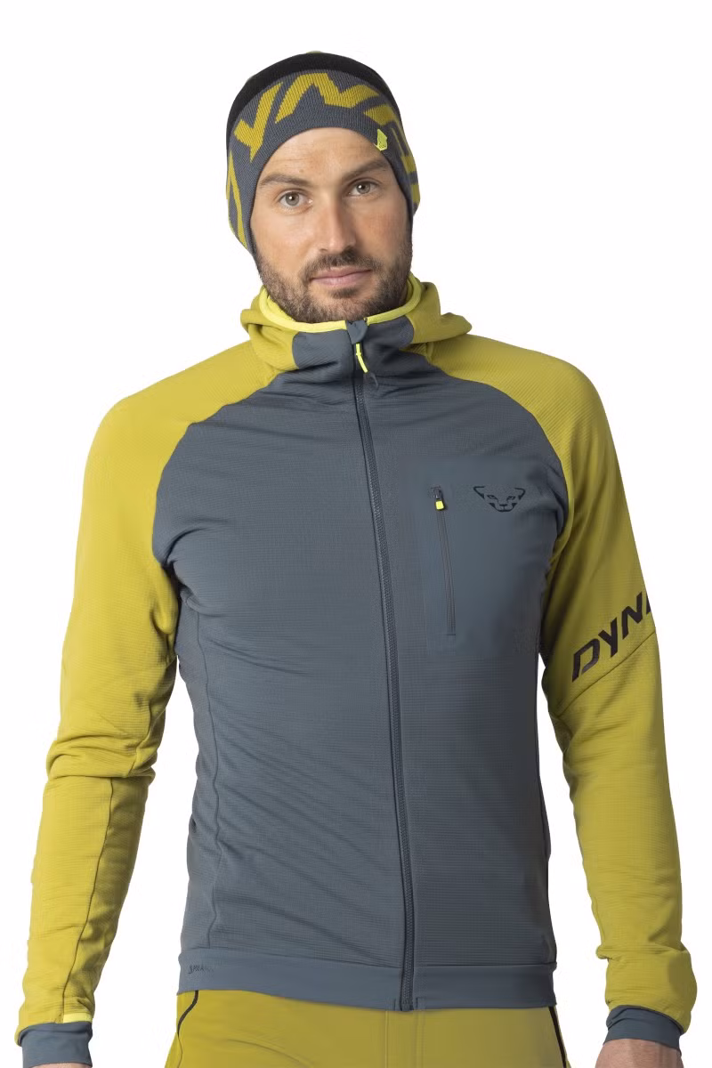 BLUZA RADICAL POLARTEC HOODED-GOLDEN LIME-0720