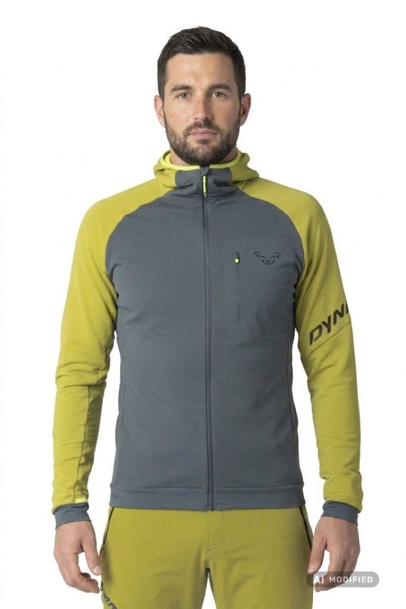 BLUZA RADICAL POLARTEC HOODED-GOLDEN LIME-0720