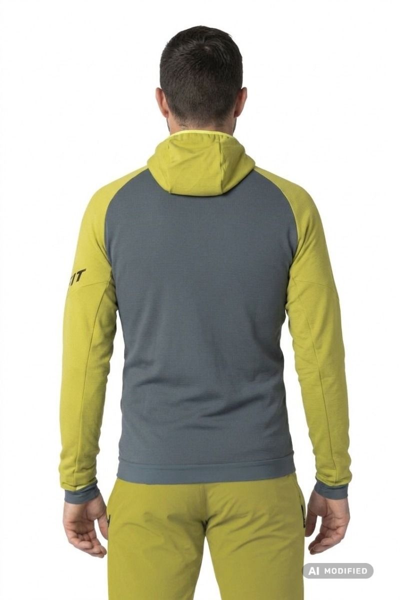 BLUZA RADICAL POLARTEC HOODED-GOLDEN LIME-0720