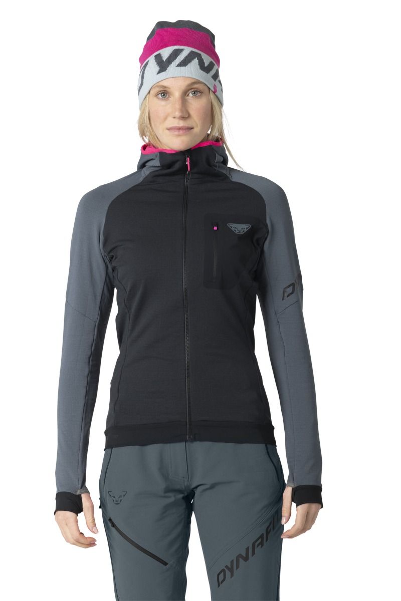 BLUZA RADICAL POLARTEC HOODED WOMEN-CINDER-0910