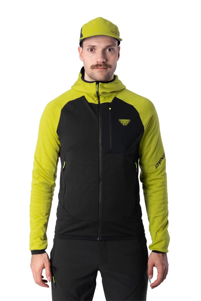 BLUZA RADICAL WOOL HOODED-GOLDEN LIME-0910